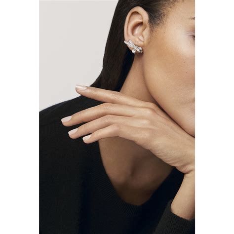 chanel ruban earrings